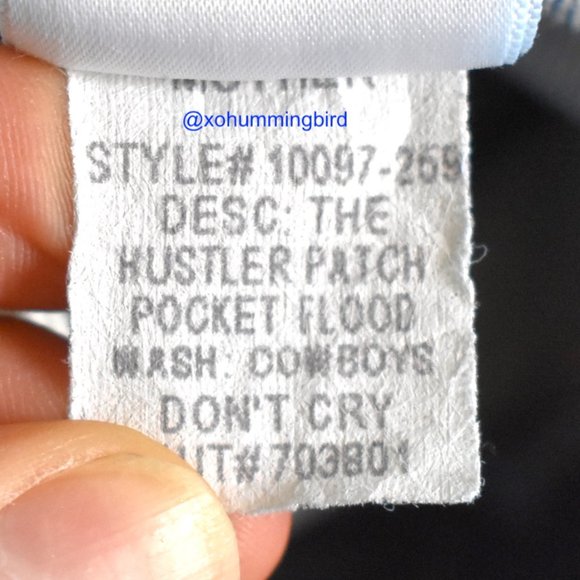 MOTHER | The Hustler Patch Pocket Flood Wash (Cowboys Don't Cry) Size 32 NWT - Picture 14 of 16